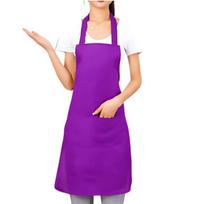 Prijuostė su kišenėmis, violetinė