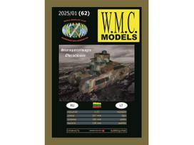 WMC - Sturmpanzerwagen Oberschlesien - German tank, World War I, 1/25, 62