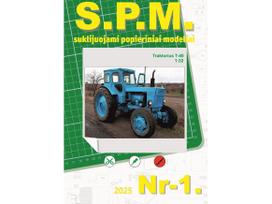 SPM - T-40 - TSRS/ Rusijos/ Lietuvos ratinis traktorius, 1/32, 01/2025