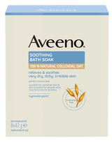AVEENO Soothing Bath Soak 42g vonios druska, 8 vnt.