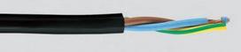 Kabelis H05VV-F 4x1,5 juodas OWY BVV-LL 4x1,5 | 4779016549983