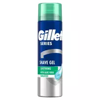 Skutimosi gelis GILLETTE Series Sensitive, 200 ml