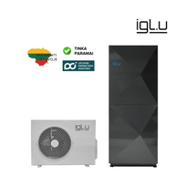 iGLu Šilumos siurblys oras-vanduo iGLU Inuit 6 WTI su integruotu boileriu 200L 6,0 kW