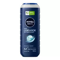 Dušo želė vyrams NIVEA MEN Fresh Kick, 500 ml