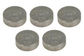 Vožtuvo plokštelė PZ948295/5 9,48mm x2,95mm, (5 vnt.) Tinka: CAGIVA; KAWASAKI; SUZUKI; TRIUMPH; YAMAHA