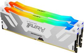 Atmintis Kingston Fury Renegade RGB, DDR5, 32GB, 6400MHz, CL32 (KF564C32RWAK2-32) | 2038258 | 740617333749