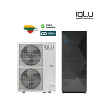 iGLu Šilumos siurblys oras-vanduo iGLU Inuit 12 WTI su integruotu boileriu 200L 12,0 kW