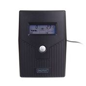 DIGITUS UPS Line-Ineractive LCD 600VA/360W 1x12V/7Ah AVR 2xSCH. USB RJ11