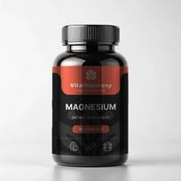 Maisto papildas VitalHarmony Magnio citratas 800mg, 90 kaps.