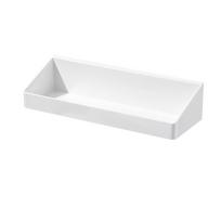 Sieninė virtuvės lentyna organizatorius Taupanti vietą Patvari Universali Stilinga Virtuvės prieskonių sieninė lentyna Small white