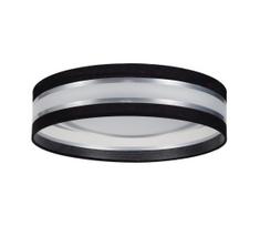 LED Reguliuojamas lubinis šviestuvas SMART CORAL LED/24W/230V juodas/sidabras + VP