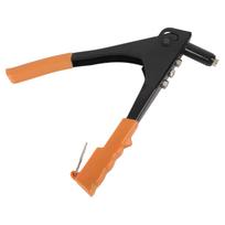 Didelio stiprumo kniediklio rinkinys su 120 kniedžių, atsparus dilimui, skirtas metalui black