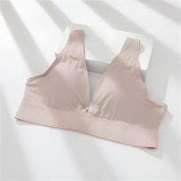 Sexy Push Up Cropped Tube Top for Women Plus Size S-XL V Neck Lingerie Female Underwear Activewear Fashion S abrikosas