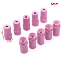 10 Pcs Ceramic Sandblast Nozzle Air Sandblaster Tips For Pneumatic Blasting Tools 5mm