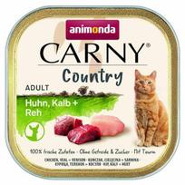 ANIMONDA Carny Country Adult Vištiena, veršiena ir ikrai 100g x32