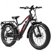 JOBOBIKE Robin 26'' Elektrinis dviratis suaugusiems 250W Bafang variklis 48V13AH juoda