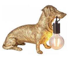 Endon 101187 - Stalinis šviestuvas DACHSHUND 1xE27/10W/230V auksas
