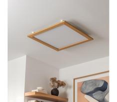 Eglo - LED Ant pagrindo montuojama panelė SALOBRENA-RW WOOD LED/34W/230V 2700/4000K ruda