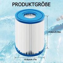 Baseino filtras skirtas BestWay baseinams 10,6 cm dydis - Best Way baseino filtrai