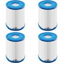 4vnt baseino filtras skirtas BestWay Whirlpool baseinams 10,6 cm dydis - Best Way baseino filtrai