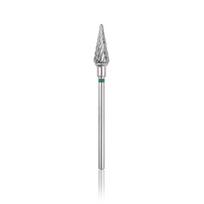 HEAD Volframo karbido antgalis Cone GREEN, Ø6.0 mm, L-14.0 mm
