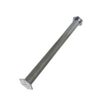 Sraigtinio poliaus prailginimas M 68x1000 mm M12 HDG
