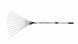 Reguliuojamas grėblys su teleskopiniu kotu Awtools, 55 cm