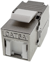 Schneider Electric „Keystone“ lizdas, RJ45, be įrankių, ekranuotas, kat. 6A, Q-LANTEC