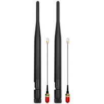„Qoltec“ Wi-Fi antena 2,4/2,5 GHz | 5,1/5,8 GHz | 5 dBi | visakryptė | vidinė