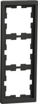 Cover frame, 3-gang, anthracite, Merten D-Life MEG4030-6534 | 4042811197827