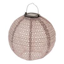 Pakabinamas lauko šviestuvas LED saulės baterijos ø 25 cm Luce – Dakls