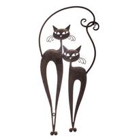 Ruda sieninė dekoracija Dakls Cats II