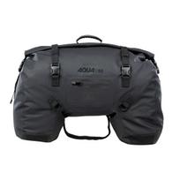 Motociklo galinis krepšys AQUA D50 OXFORD (50L) spalva juoda, matmuo OS (atsparus vandeniui)