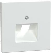 Cover plate for data outlet 1xRJ45, lotus white, D-Life MEG4521-6035 | 4042811197100