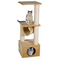 Magic Cat Tamara 109cm draskyklė katėms su nameliu ir 3 stulpais (kreminė)