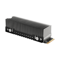AXAGON CLR-M2XT passive - M.2 SSD, 80mm SSD, ALU body, silicone thermal pads, height 20mm