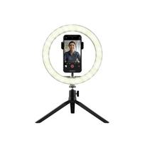 Trust 24393 LED žiedinė šviesa su laikikliu | Selfie Ring Light Kit mobiliesiems