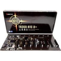 Biostar TB360-BTC D ATX pagrindinė plokštė, LGA1151, 8x PCIe x16, cripto mining