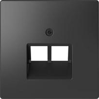 Cover plate for data outlet 2xRJ45, anthracite, D-Life MEG4522-6034 | 4042811197186