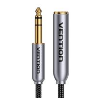 Vention male to female 6.35mm audio cable BCXHH 2m, Kabel audio Vention męski do żeński 6.35mm BCXHH 2m