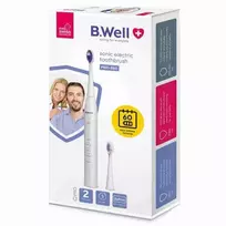 B. WELL elektrinis dantų šepetėlis PRO-850, baltas, N1