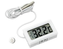 LCD skydelio termometras -50 iki 100C - Baltas