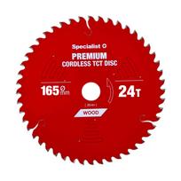 SPECIALIST+ pjovimo diskas Cordless 165x24Tx20mm