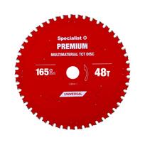 SPECIALIST+ pjovimo diskas Multimaterial 165x48Tx20mm