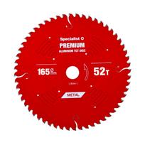 SPECIALIST+ pjovimo diskas Aluminium 165x52Tx20mm