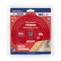 SPECIALIST+ pjovimo diskas Multimaterial 184x48Tx20/16mm
