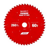 SPECIALIST+ pjovimo diskas Wood 260x60Tx30mm