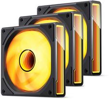 Jonsbo ZK-120B 3-Pack, ARGB, Black
