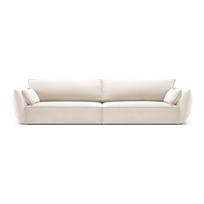 Smėlio spalvos iš velveto sofa 248 cm Vanda – Mazzini Sofas
