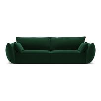 Tamsiai žalios spalvos iš velveto sofa 208 cm Vanda – Mazzini Sofas